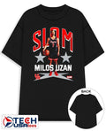 Slam Houston Cougars Milos Uzan shirt