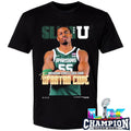 Slamu Michigan State Spartans Coen Carr The Spartan Code Magazine Shirt