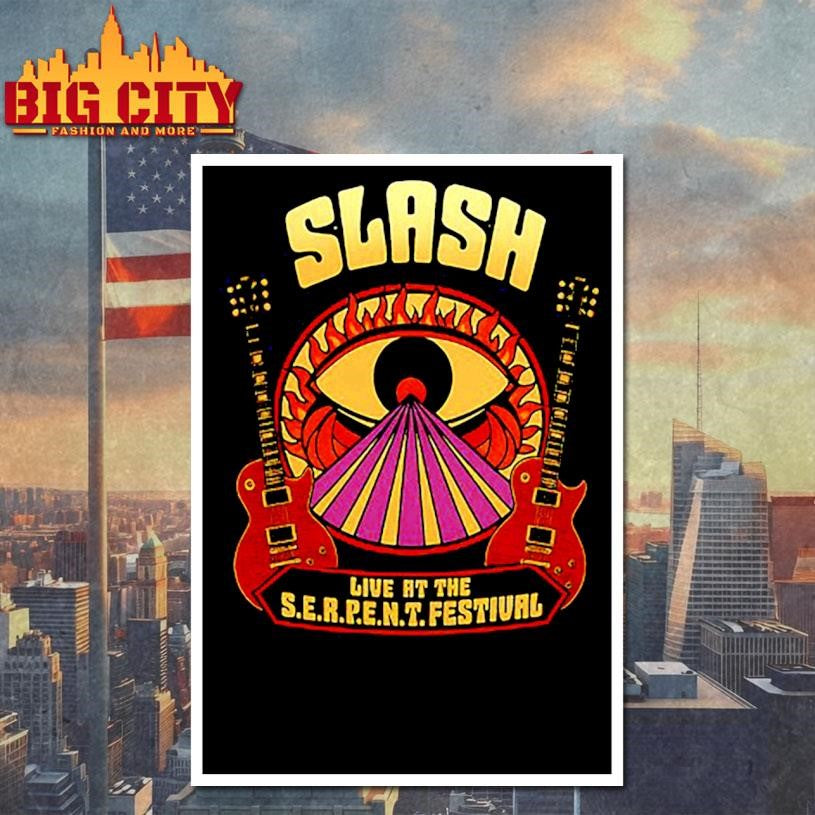 Slash Live at the S.E.R.P.E.N.T. Festival Shirt