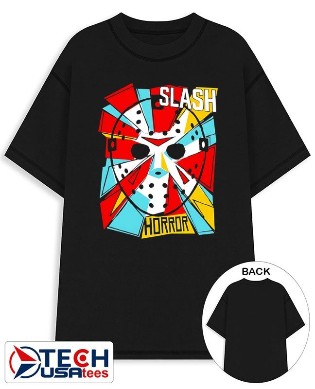 Slash horror Jason Voorhees hockey mask shirt
