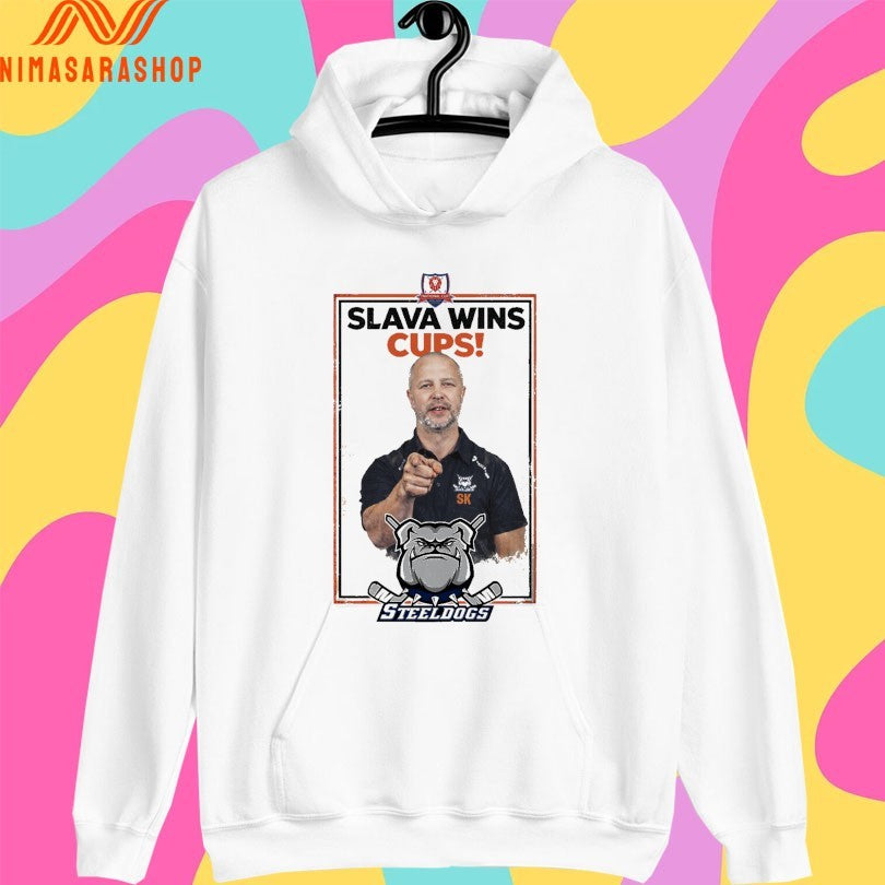 Slava Wins Cup Steel Dogs Shirts