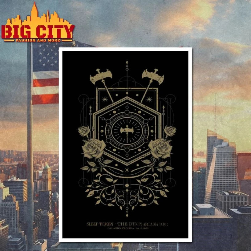 Sleep Token 2025 Orlando Poster shirt
