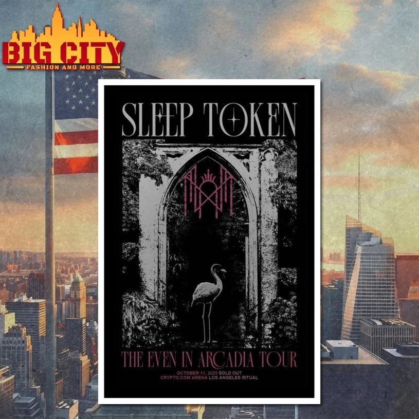Sleep Token Oct 11 2025 Los Angeles Poster Shirt
