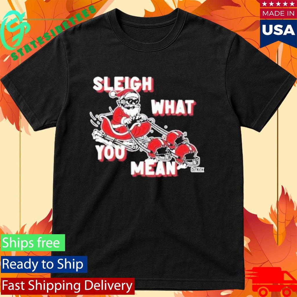 Sleigh What You Mean Shirt