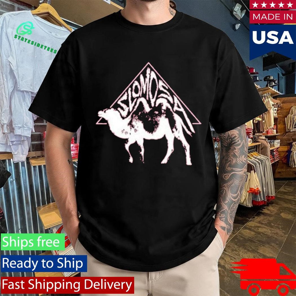 Slomosa Maroon Og Camel Logo Shirt