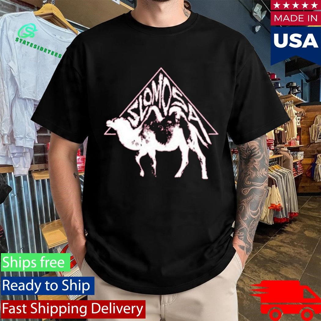Slomosa Maroon Og Camel Logo Shirt