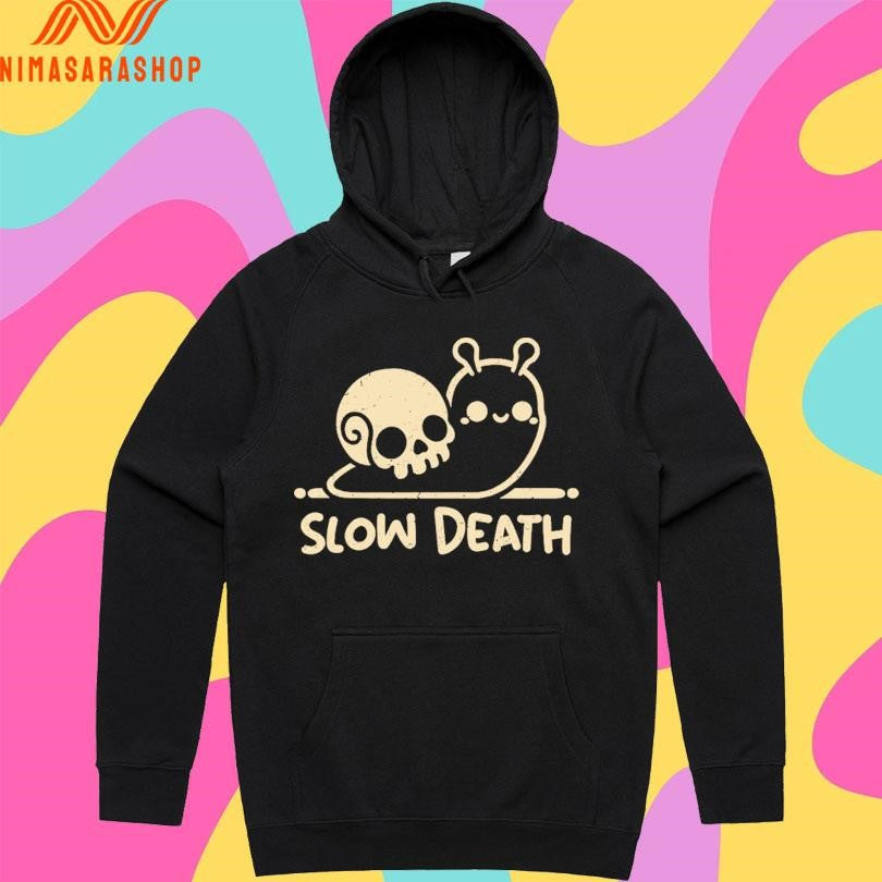 Slow Death Snail Skull Shirts