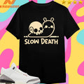 Slow Death Snail Skull Shirts