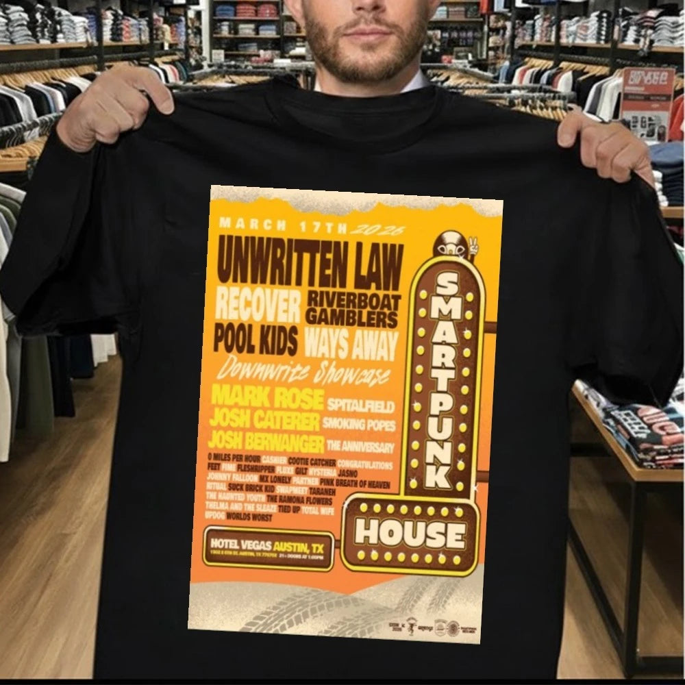 Smartpunk Records March 17 2026 Austin, TX Poster Shirt