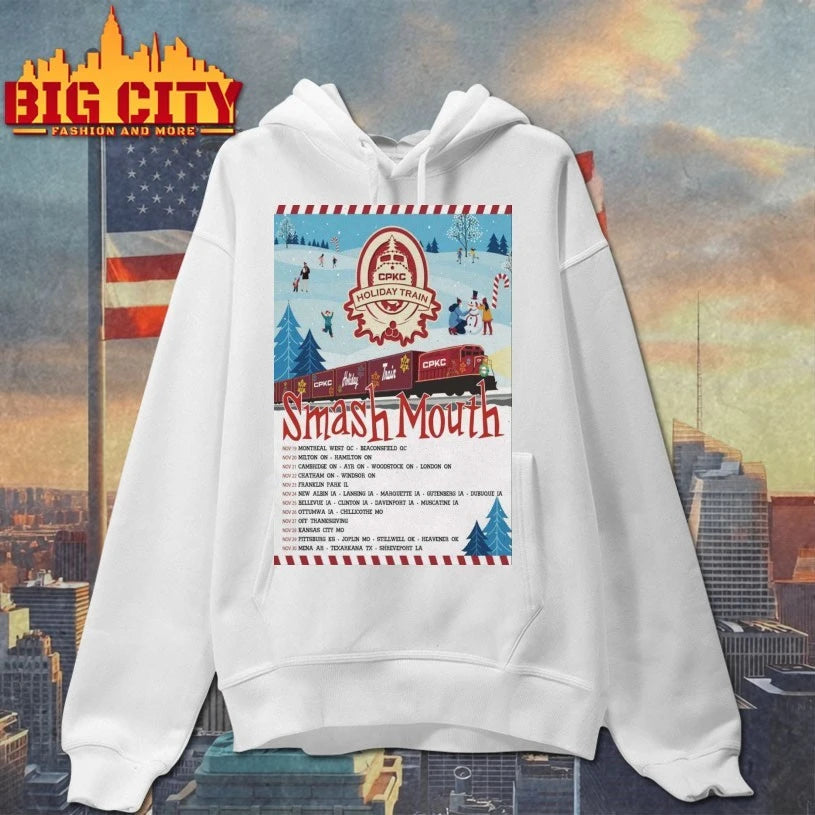 Smash Mouth CPKC Holiday Train Tour 2025 Poster Shirt