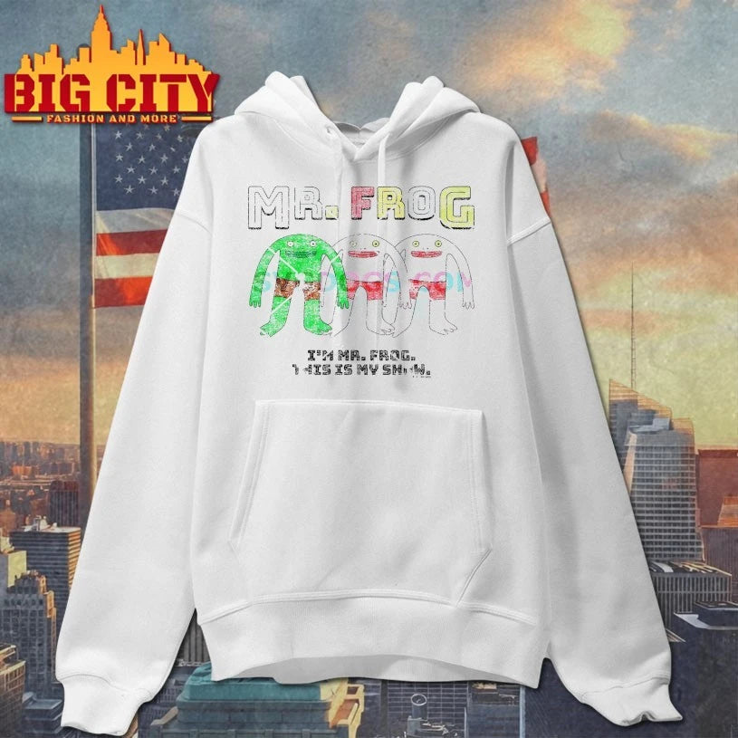 Smiling Friends Colorful Mr Frog This is My Show Cartoon shirt