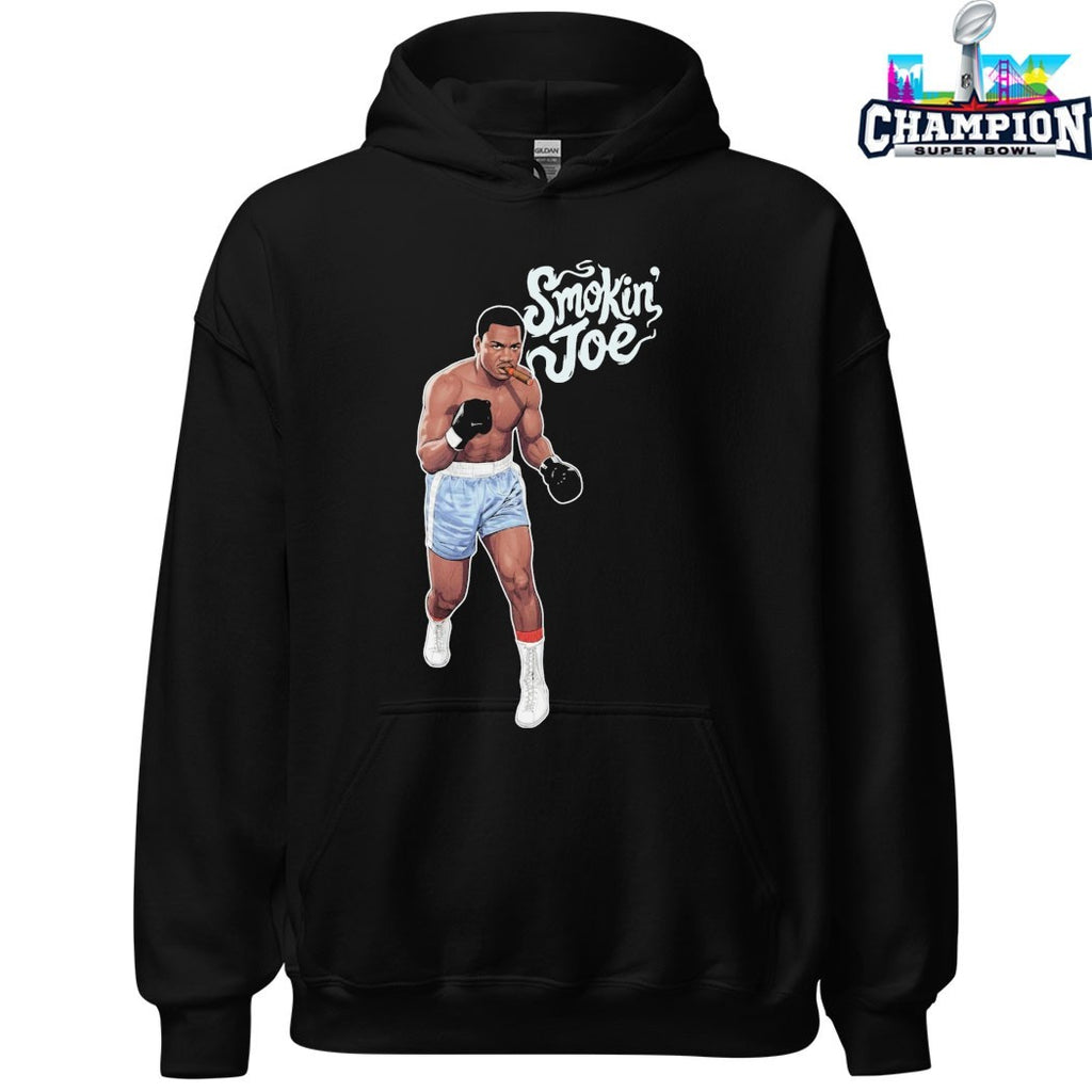 Smokin’ Joe Frazier Cigarette Boxing T-shirts