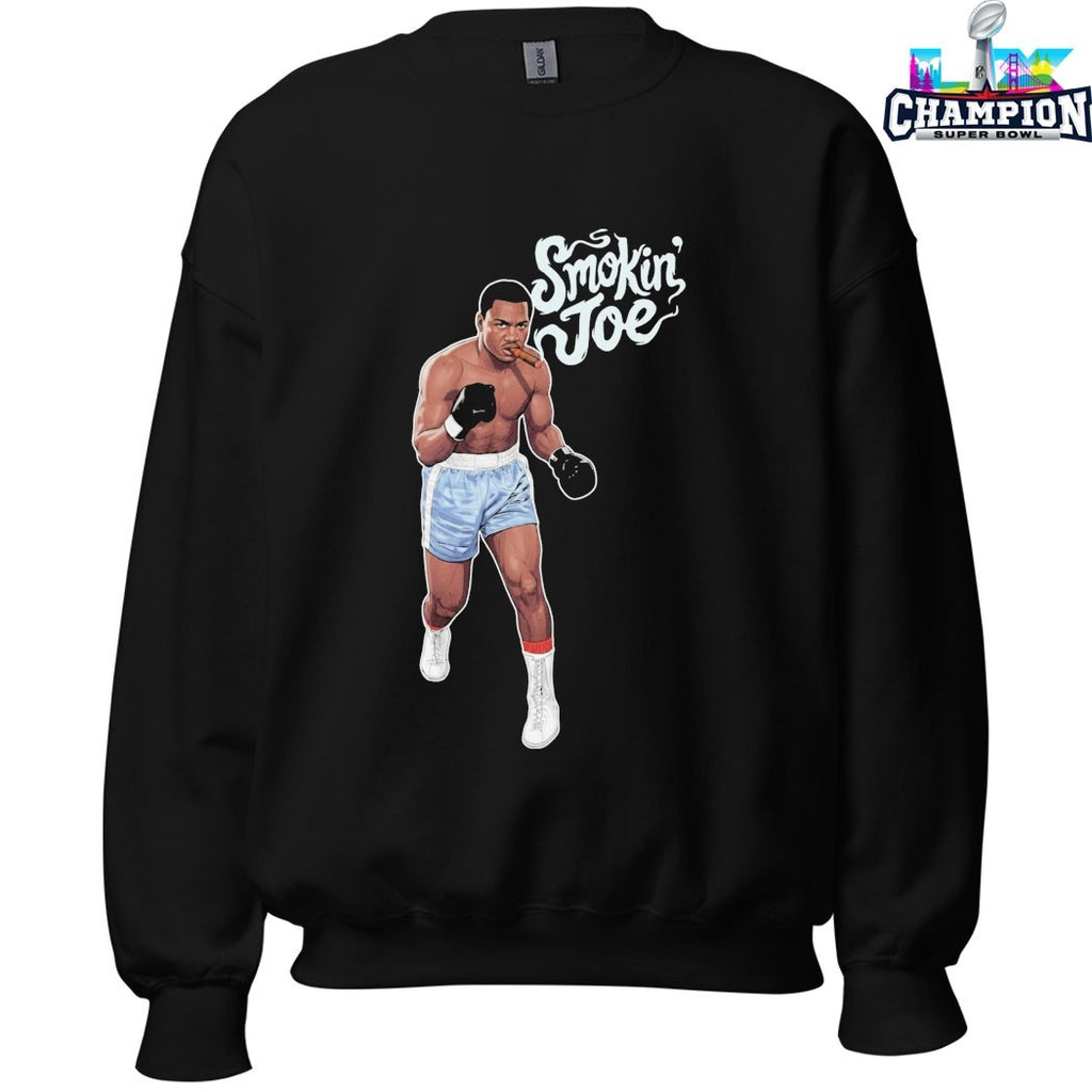 Smokin’ Joe Frazier Cigarette Boxing T-shirts
