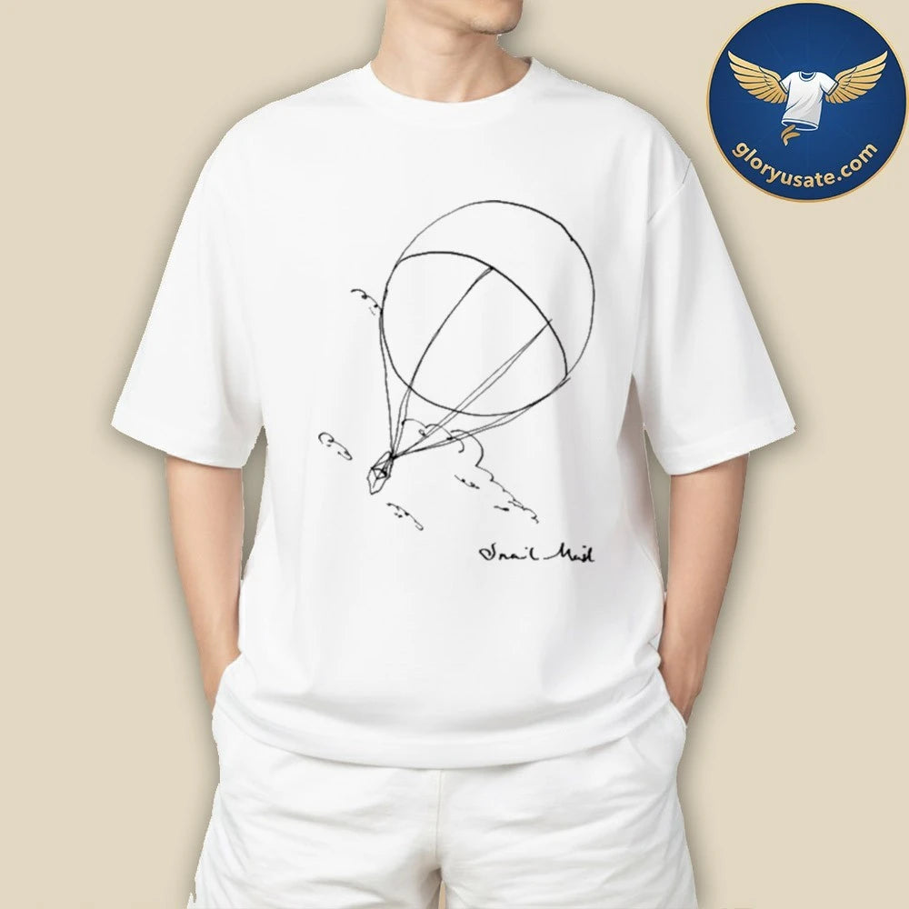 Snail Mail Hot Air Balloon Babydoll T-Shirt