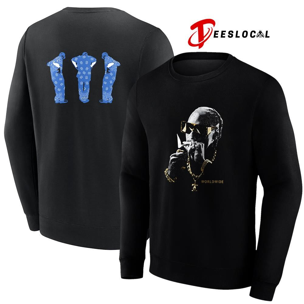 Snoop Dogg Paisley worldwide portrait shirt