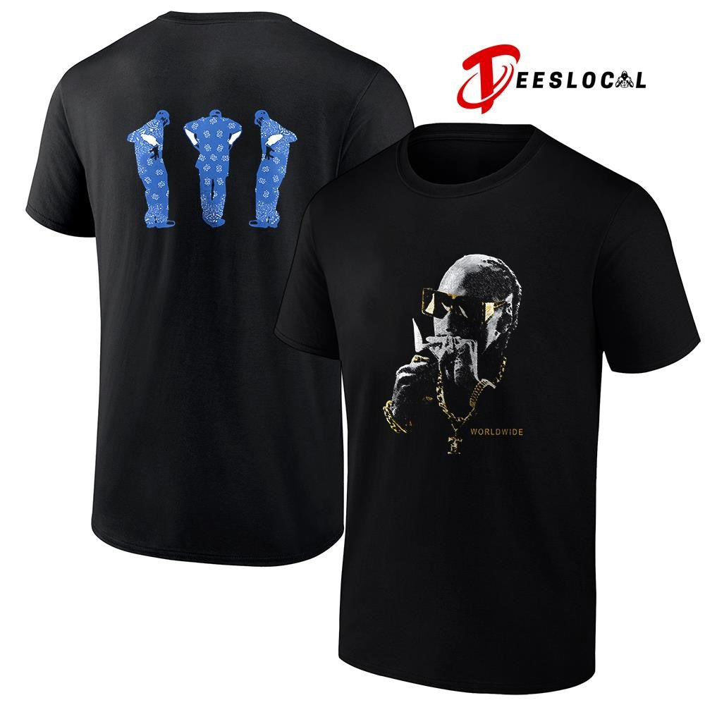 Snoop Dogg Paisley worldwide portrait shirt