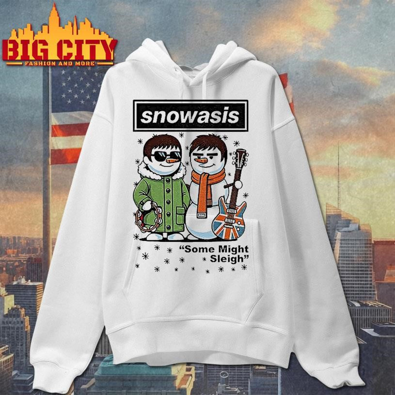 Snowasis Some Might Sleigh Christmas Shirt