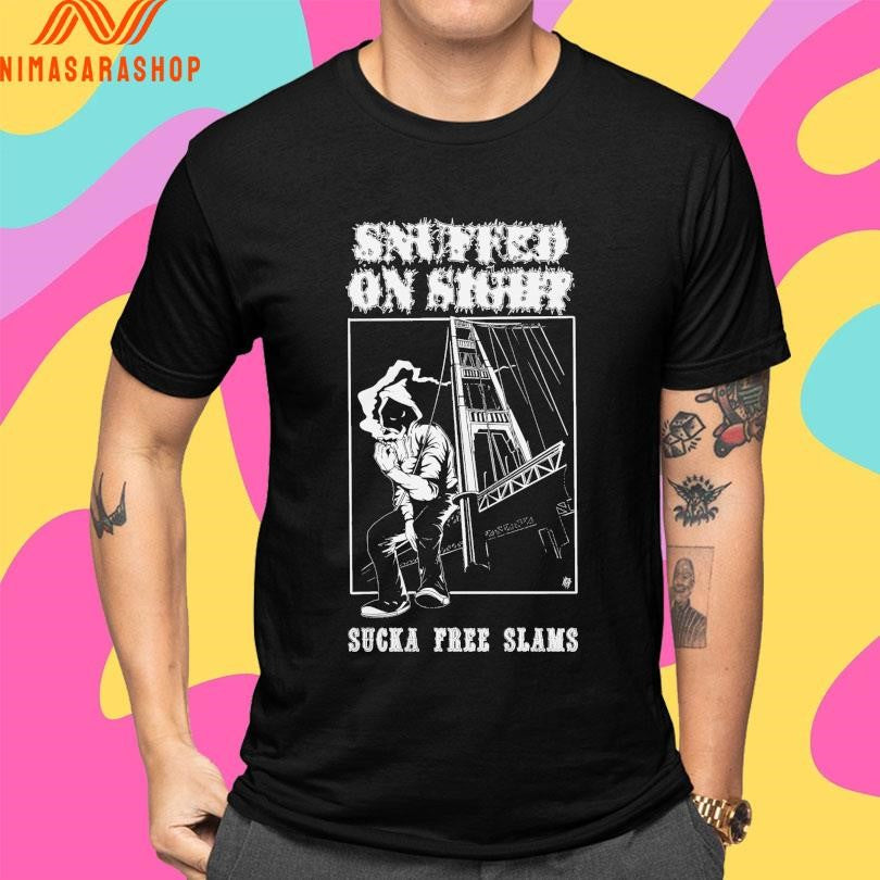 Snuffed On Sight Sucka Free Slams Smoke Break Shirts