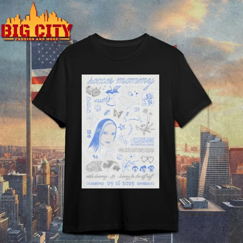 Soccer Mommy SummerStage in Central Park New York NY Sep 16 2025 Poster Shirt