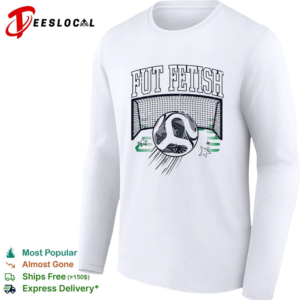 Soccer fut fetish goal net shirt