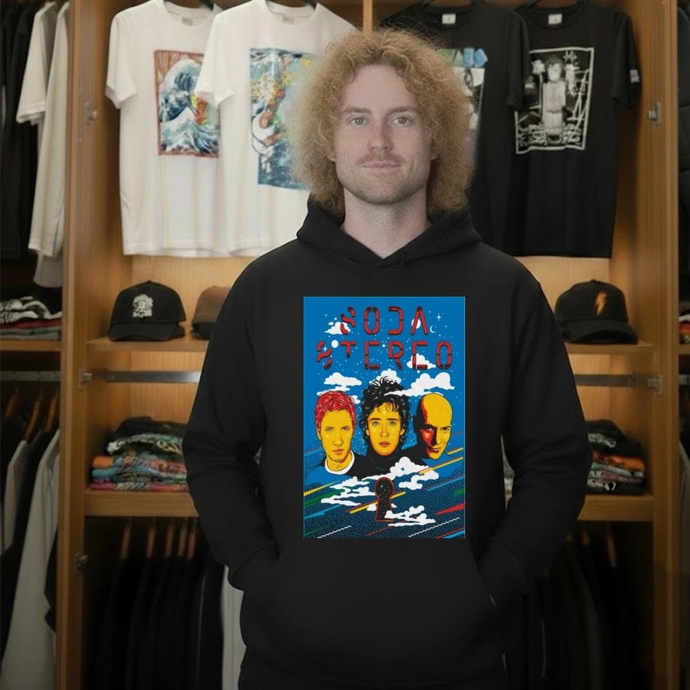 Soda Stereo 2026 Ecos Poster Shirt