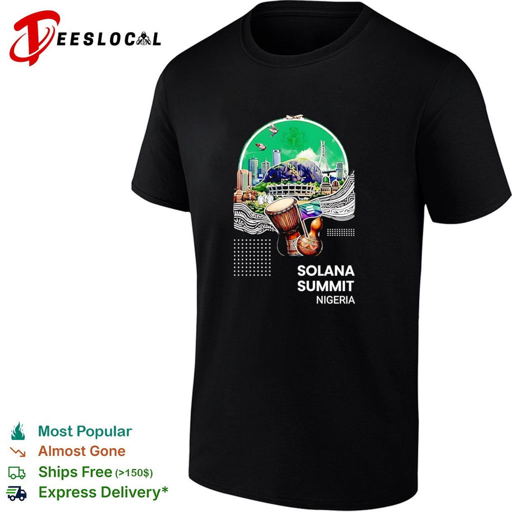 Solana summit Nigeria drum shirt