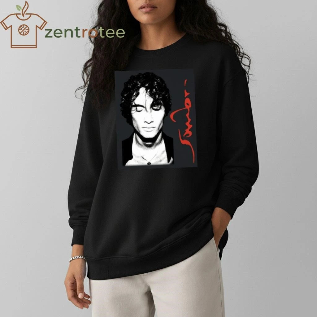 Sombr Face Card Tea Tree tee