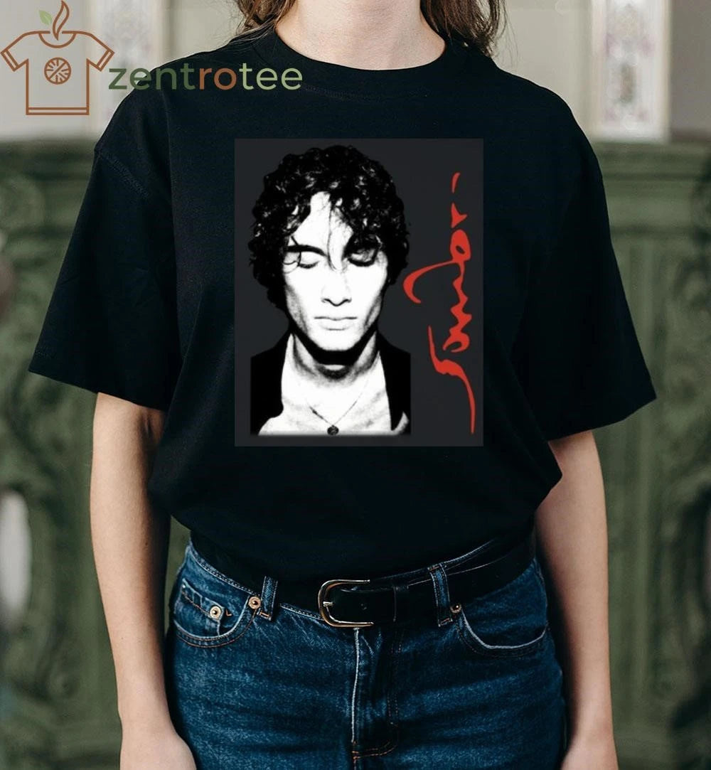 Sombr Face Card Tea Tree tee