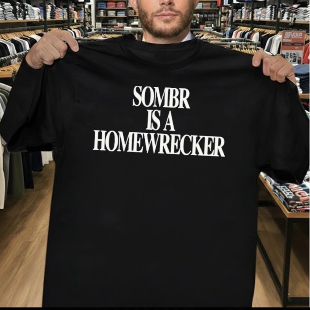 Sombr Is A Homewrecker 2026 BRIT Awards Unisex T-Shirt