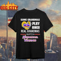 Some Grandmas Play Bingo Real Grandmas Watch Minnesota Vikings Diamond Heart 2025 Shirt