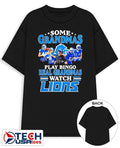 Some grandmas play bingo real grandmas watch Detroit Lions signatures shirt