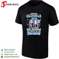 Some grandmas play bingo real grandmas watch North Carolina Tar Heels basketball shirt