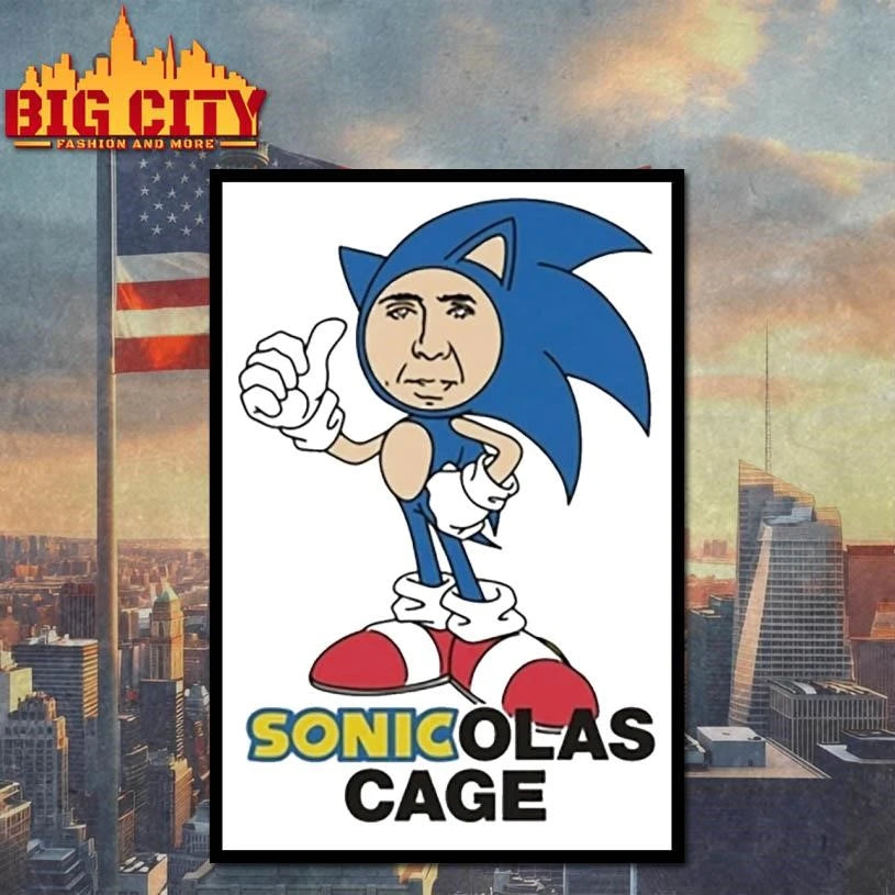 Sonicolas Cage Shirt