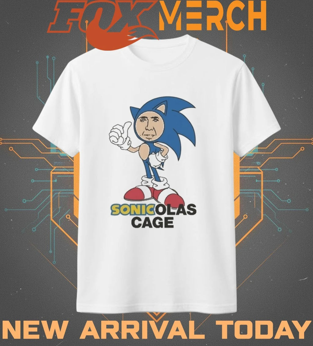 Sonicolas cage t-shirt