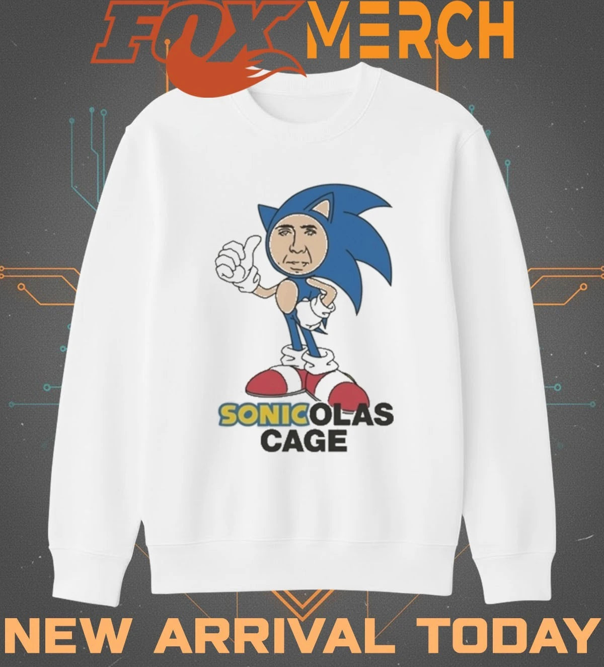 Sonicolas cage t-shirt