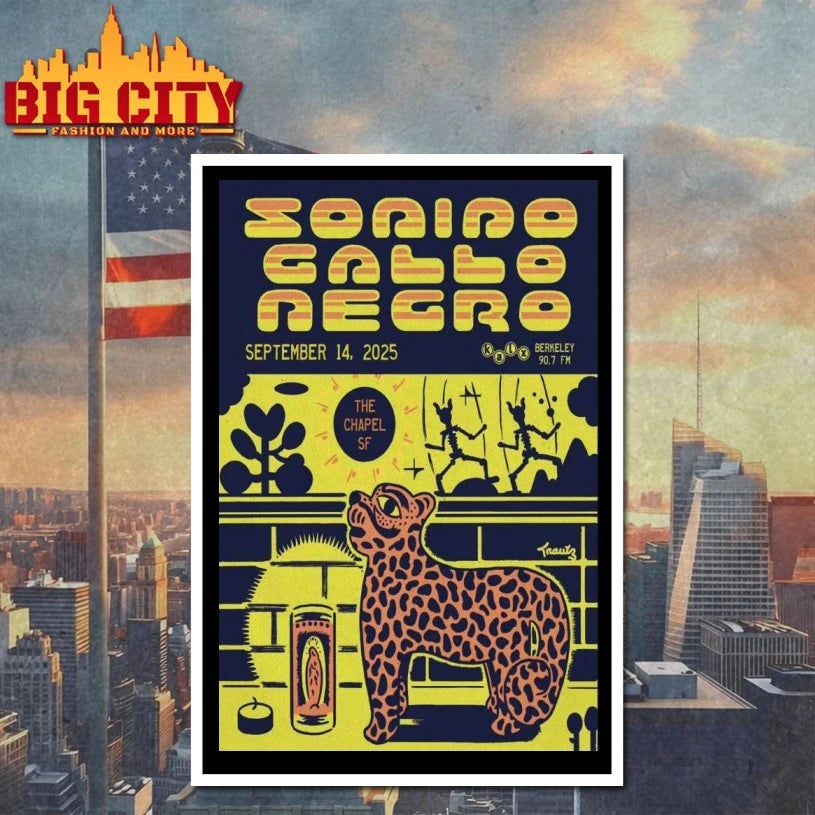Sonido Gallo Negro Event San Francisco, CA 2025 Poster shirt