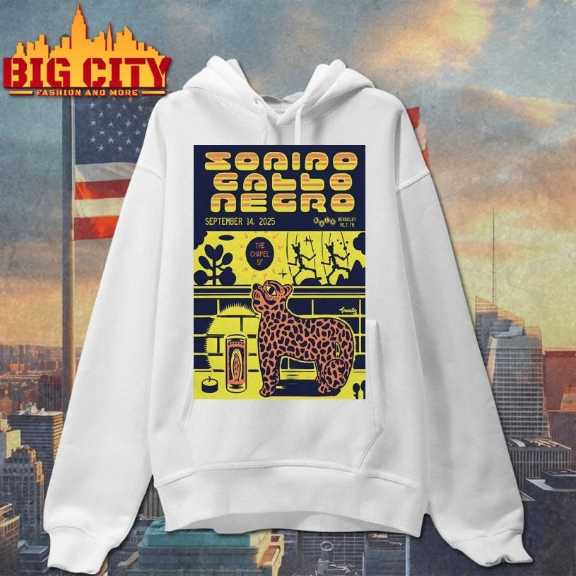 Sonido Gallo Negro San Francisco Tour On Sep 14 2025 Poster shirt