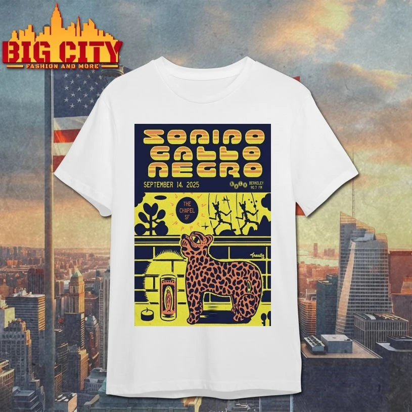 Sonido Gallo Negro San Francisco Tour On Sep 14 2025 Poster shirt