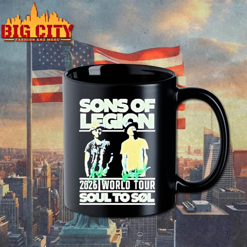 Sons Of Legion 2026 World Tour Soul To Sol Shirt