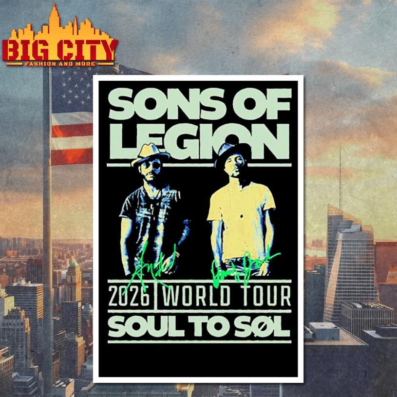 Sons of Legion Exclusive Soul to SØL Tour Shirt