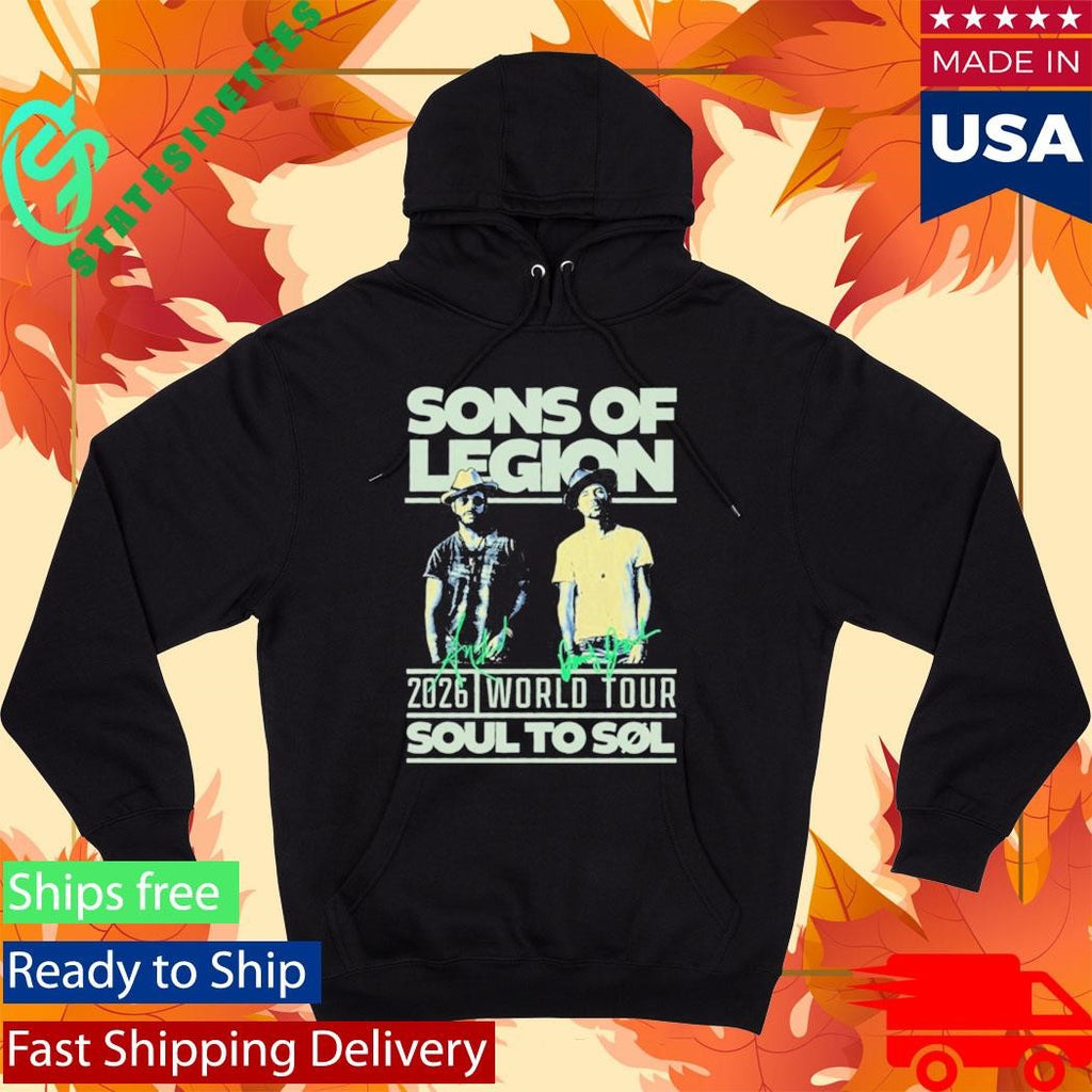 Sons of Legion Soul to SØL Tour Shirt
