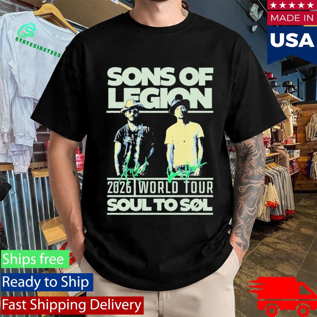 Sons of Legion Soul to SØL Tour Shirt