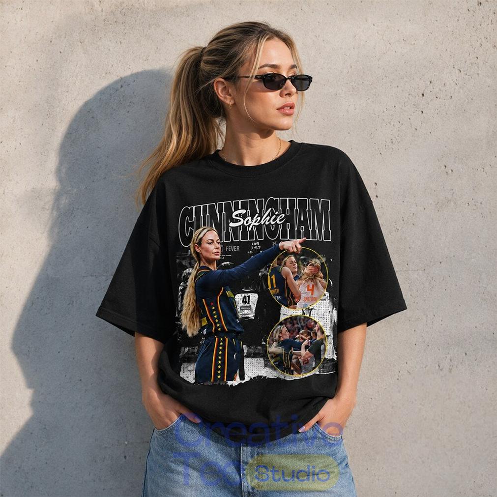 Sophie Cunningham Indiana Pointing Girl T-Shirt 2026