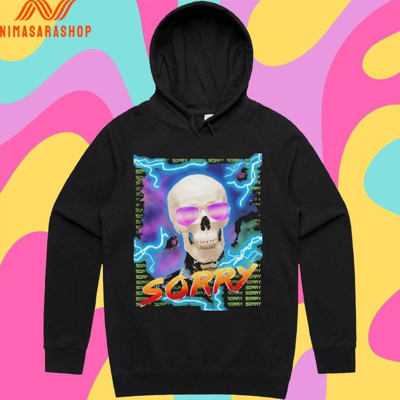 Sorry Tri Blend Skull Shirts