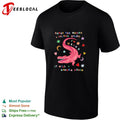 Sorry for Making Things Weird Cute Pink Alligator Funny Weirdo shirt