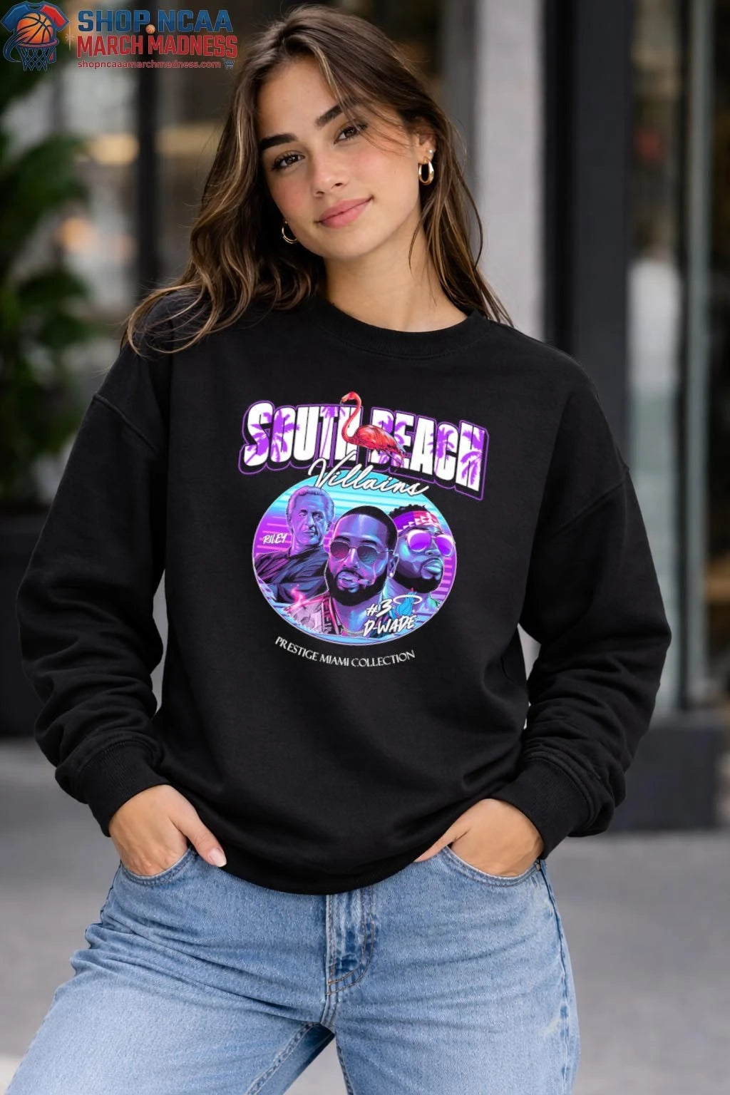 South Beach Villains Miami Heat Retro Prestige Miami collection T-Shirt