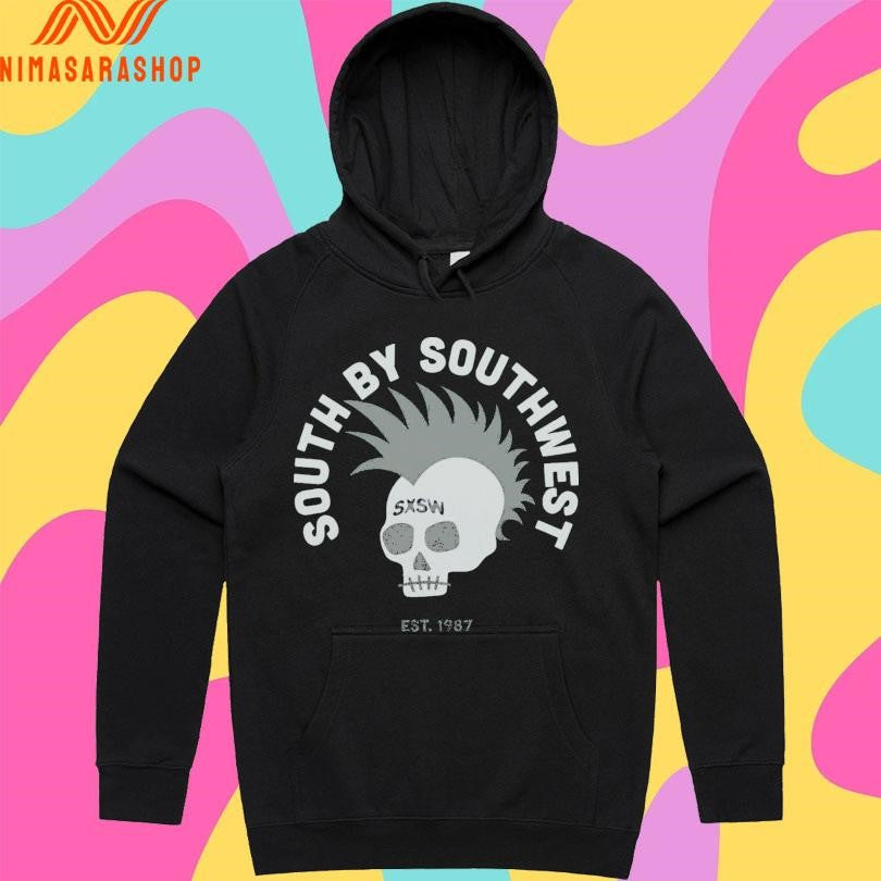 South By Southwest Sxsw Est 1987 Skull Shirts