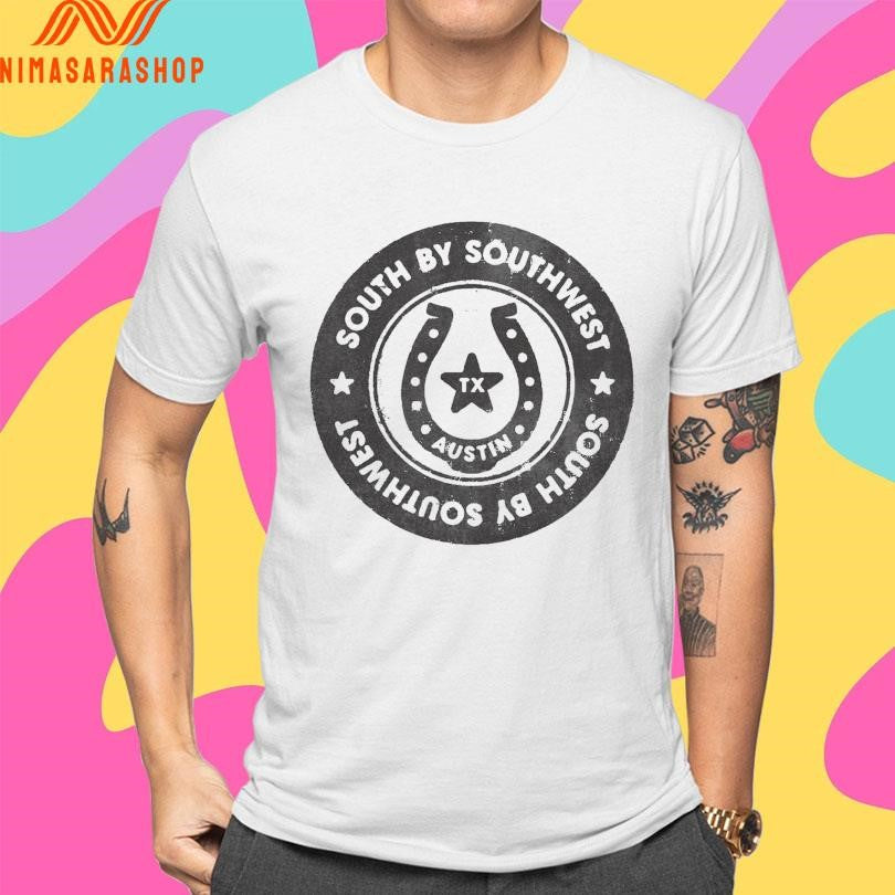 South By Southwest Tx Austin Logo Shirts
