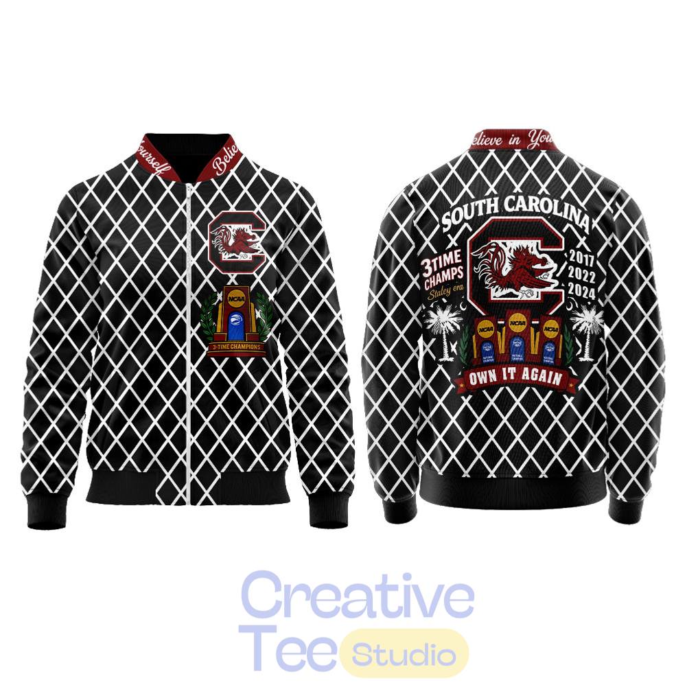 South Carolina Gamecocks Dawn Staley “Own It Again” Special Bomber Jacket