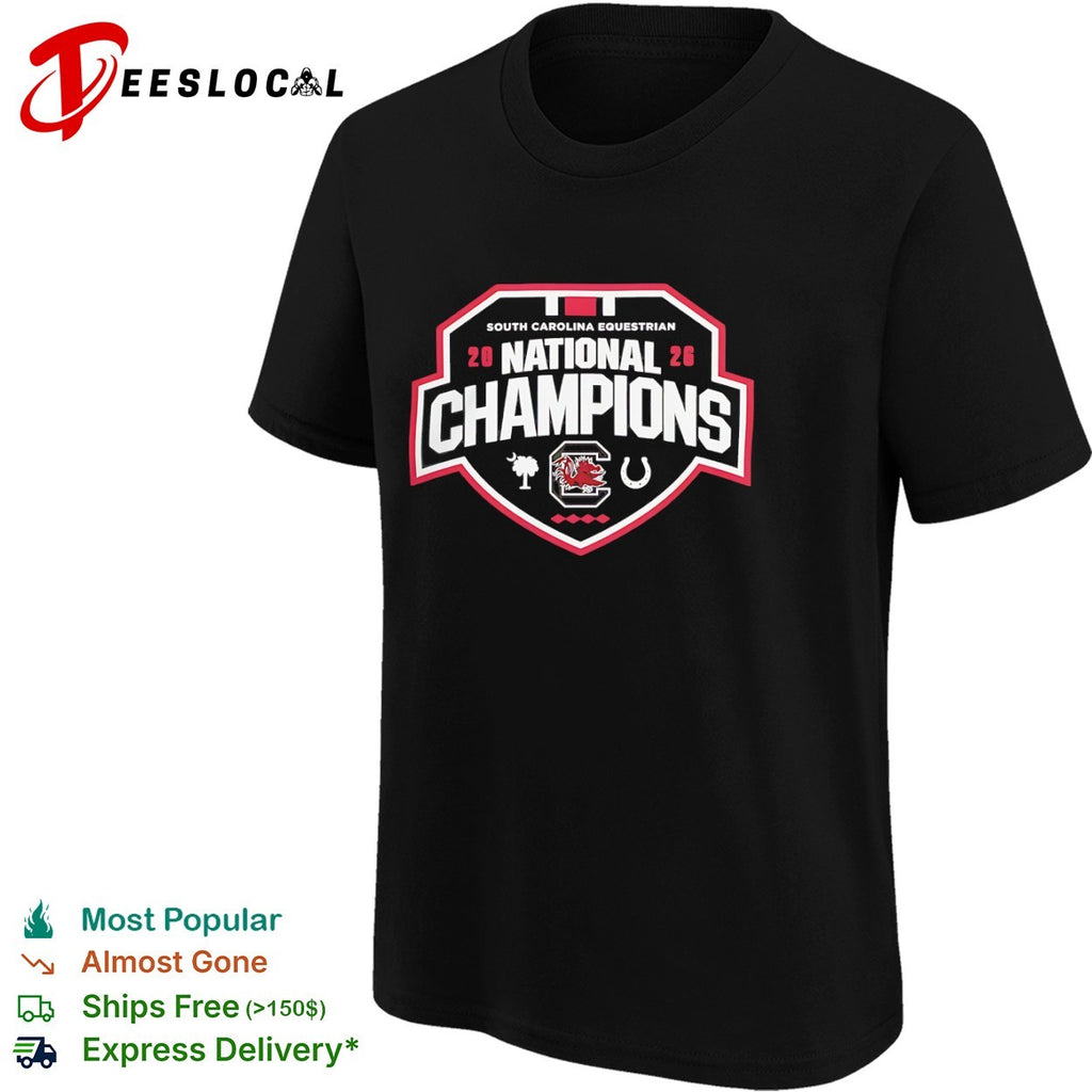 South Carolina Gamecocks Equestrian 2026 National Champions shirt
